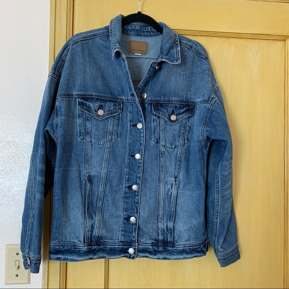 American Eagle Jean Jacket Classic style - Picture 1 of 10